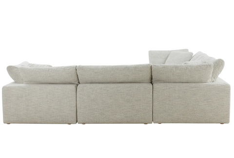 Clay Classic L-Shaped Modular Sectional Coastside Sand
