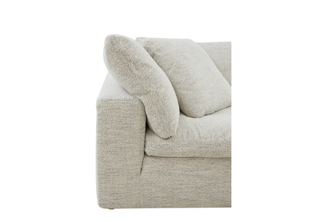 Clay Classic L-Shaped Modular Sectional Coastside Sand