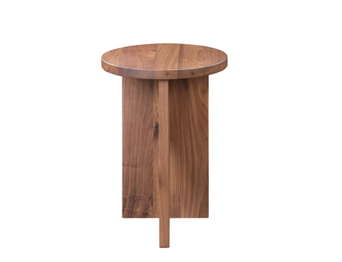 Grace Accent Table Walnut Brown