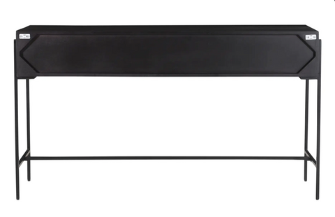 Tobin Console Table  - Charcoal