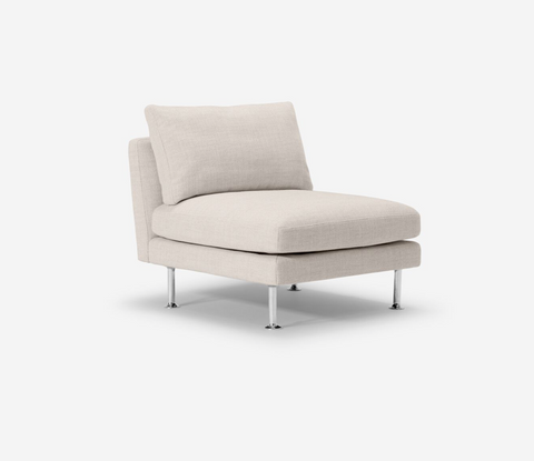 Form Armless Chair - Fabric
