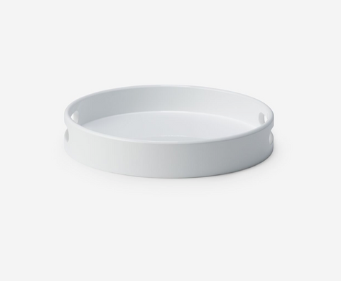 Share Tray - Round & White