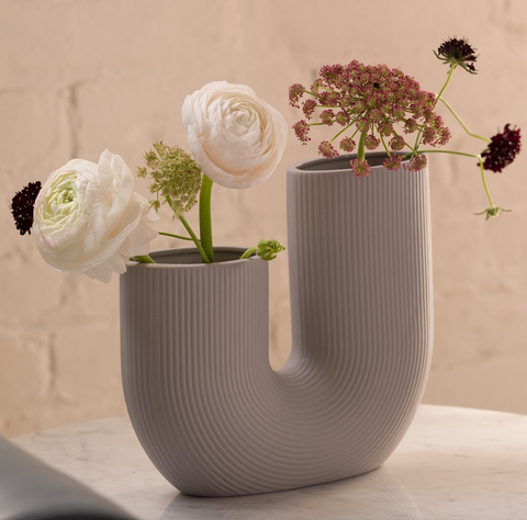 The Good Luck Vase - Grey