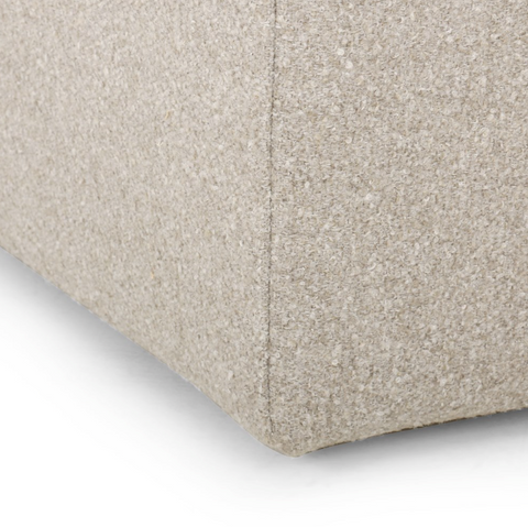 Brylee Large Ottoman - Torrance Silver