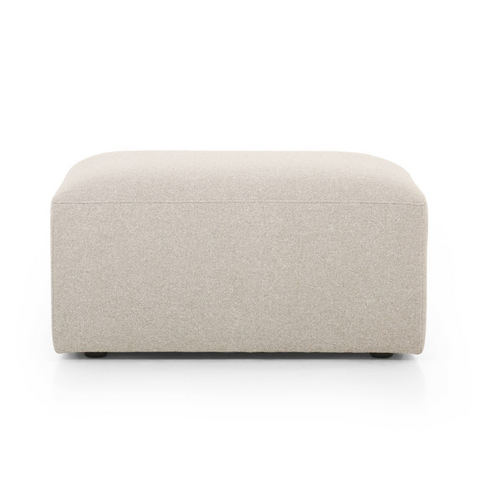Brylee Large Ottoman - Torrance Silver