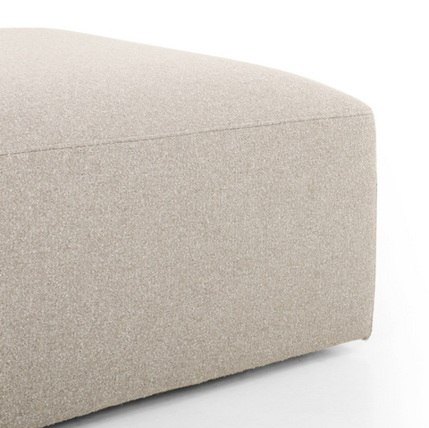 Brylee Large Ottoman - Torrance Silver