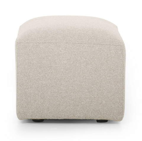 Brylee Rectangular Ottoman - Torrance Silver