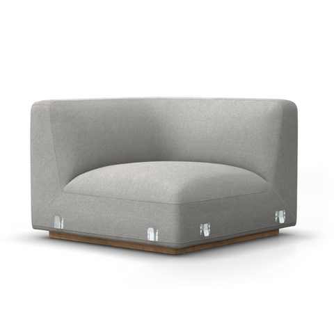 Mabry Corner Piece - Gibson Silver