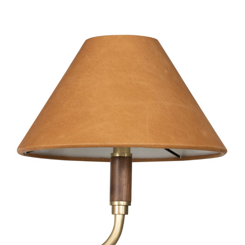 Cullen Linear Double Pendant - Natural Walnut