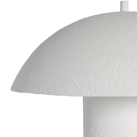 Santorini Table Lamp - Matte White Plaster
