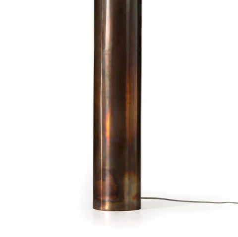 Seaton Floor Lamp-Iridescent Acid Wash