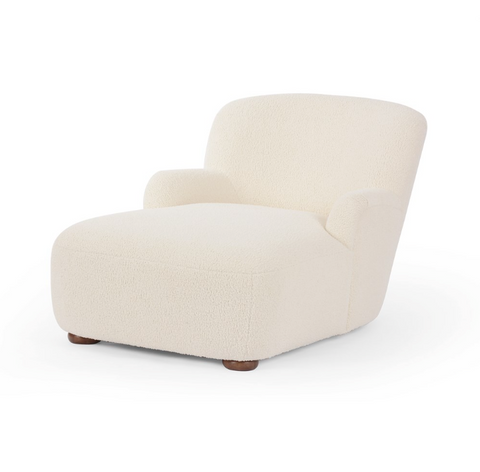 Kadon Chaise Lounge - Sheepskin Natural