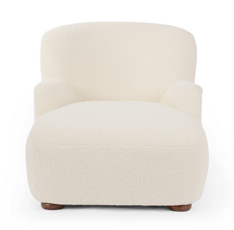 Kadon Chaise Lounge - Sheepskin Natural
