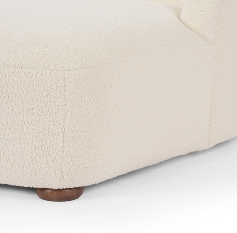 Kadon Chaise Lounge - Sheepskin Natural
