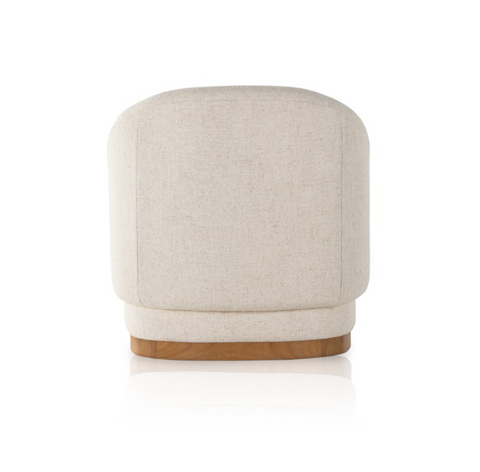 Martine Swivel Chair - Omari Natural
