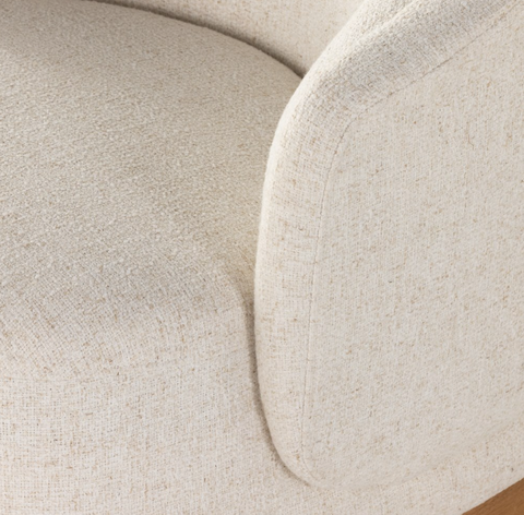Martine Swivel Chair - Omari Natural