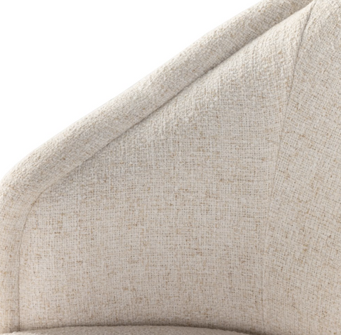 Martine Swivel Chair - Omari Natural