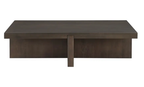 Folke Rectangular Coffee Table Dark Brown