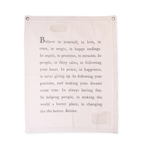 Believe in Yourself - Wall Tarp