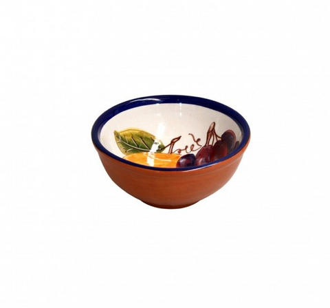 Alentejo Terracotta Dip bowl - 11 cm | 5'' - Grapes