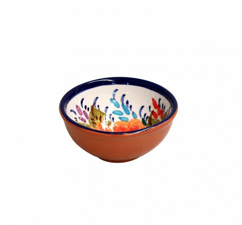 Alentejo Terracotta Dip bowl - 11 cm | 5'' - Blue