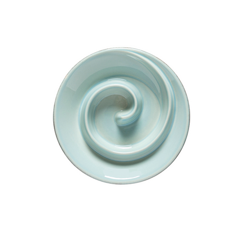 Cook & Host Spiral appetizer dish - 20 cm | 8'' - Robin's Egg blue