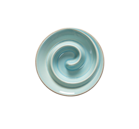 Cook & Host Spiral appetizer dish - 15 cm | 6'' - Robin's Egg blue