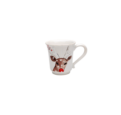 Deer Friends Mug - 0.32 L | 12 oz. - White