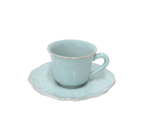 Impressions Coffee cup and saucer - 0.09 L | 3 oz. - Robin's Egg blue