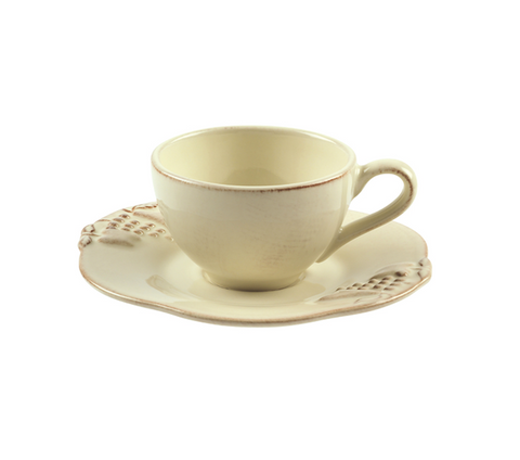 Madeira Harvest Coffee cup and saucer - 0.09 L | 3 oz. - Vanilla Crème