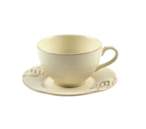 Madeira Harvest Tea cup and saucer - 0.25 L | 9 oz. - Vanilla Crème