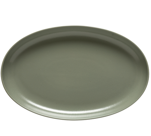 Pacifica Oval platter - 41 cm | 16'' - Artichoke