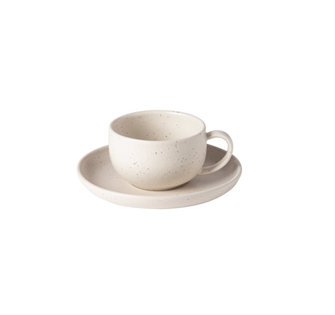 Pacifica Tea cup and saucer - 0.22 L | 7 oz. - Vanilla