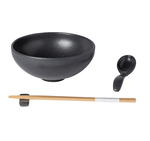 Pacifica Ramen bowl set - Seed grey