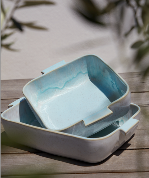 Eivissa Sq. baker - 32 cm | 13'' - Sea blue