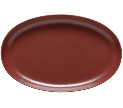 Pacifica Oval platter - 41 cm | 16'' - Cayenne