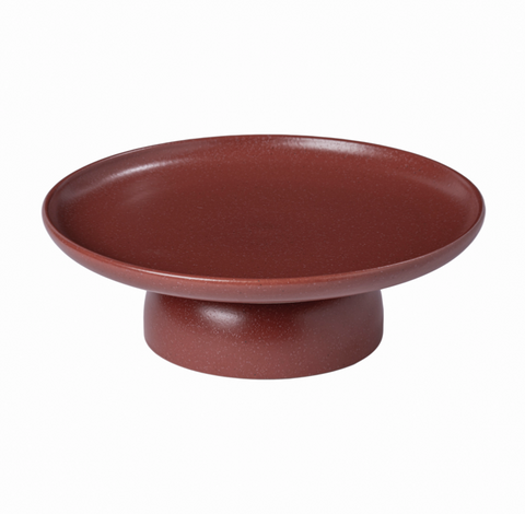 Pacifica Footed plate - 27 cm | 11'' - Cayenne