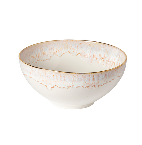 Taormina Serving bowl - 24 cm | 9'' - White & Gold