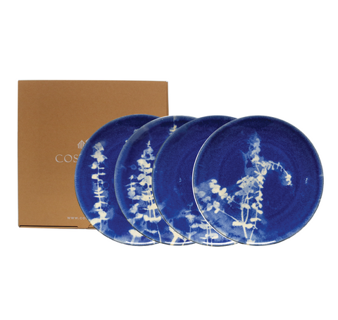 Elements  Set 4 salad/dessert plates - 21 cm | 8'' - Lomo