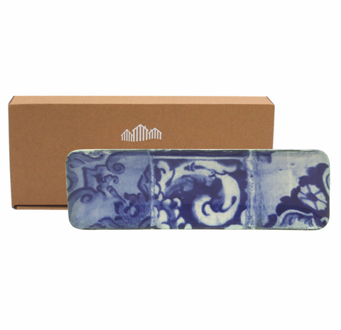 Lisboa  Rect. tray - 37 cm | 15'' - Blue tile