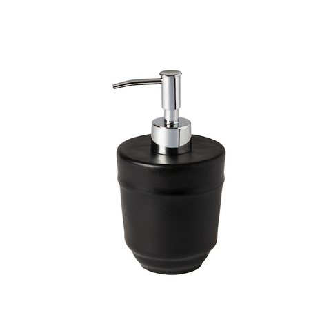 Riviera Bath  Soap/lotion pump - 11 cm | 4'' - Sable noir