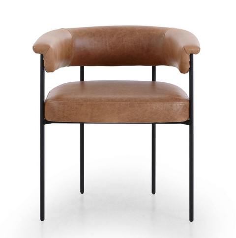 Carrie Dining Chair-Chaps Saddle