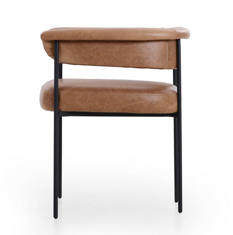 Carrie Dining Chair-Chaps Saddle