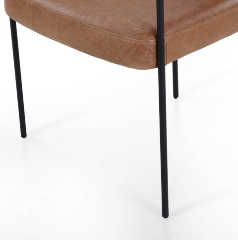 Carrie Dining Chair-Chaps Saddle