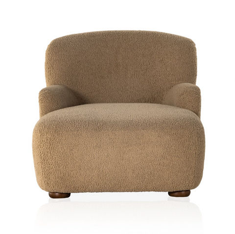 Kadon Chaise Lounge - Sheepskin Camel