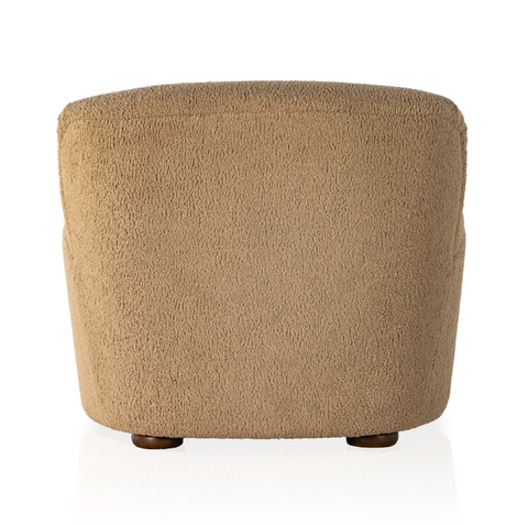 Kadon Chaise Lounge - Sheepskin Camel