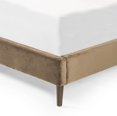 Potter King Bed - Surrey Olive