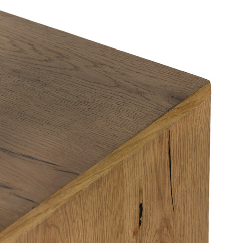 Eaton Nightstand - Amber Oak Resin