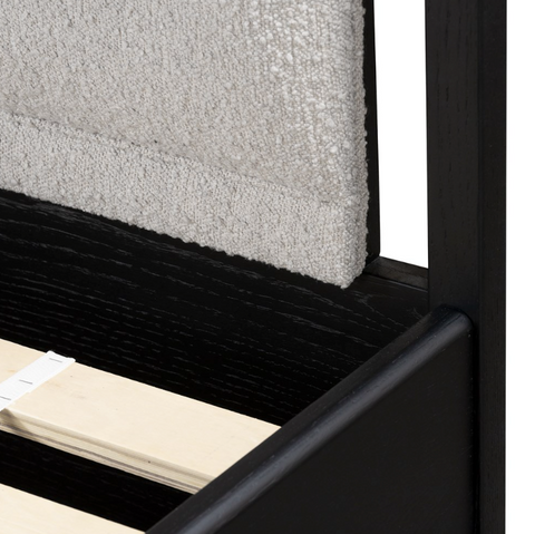 Rosedale Bed - Ebony Oak-Knoll Sand