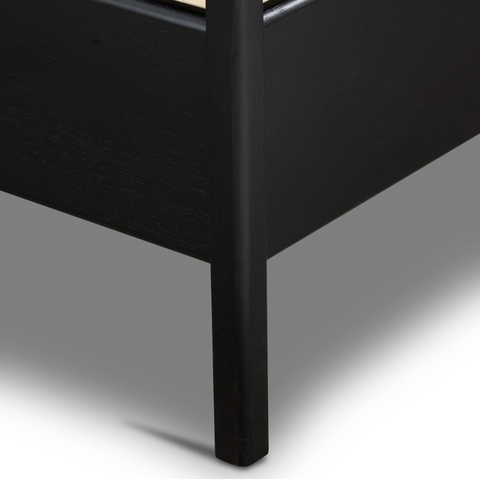 Rosedale Bed - Ebony Oak-Knoll Sand